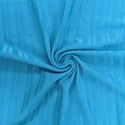 Customized Length Polyester Spandex Fabric 75D 20D Yarn For Active Wear