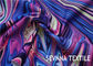 Double Side Printing Poly Spandex Fabric With Double Printing Patterns