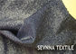 Metallic Printed Circular Silver Nylon Fabric Double Knitting Free Cuttable Stretchy