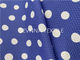 Polka Dot Recycled Swimwear Fabric Chlorine Resistance Fast Drying