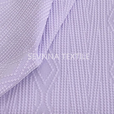 300gsm 84%REPREVE Our Ocean + 16%Spandex Recycled Swimwear Fabric for Textured Swimwear, Recycled Bikini, Eco Beach