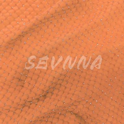 260gsm 83%Recycled Nylon + 3%Metallic + 14%Spandex Nylon Spandex Fabric for Swimwear, Activewear, Lingerie