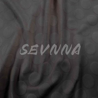 Breathable Customizable Recyclable Polyester Fabric Sustainable Softness 100cm