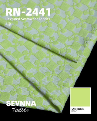 340gsm 92%Recycled Poly + 8%Spandex Recycled Polyester Fabric RN-2441