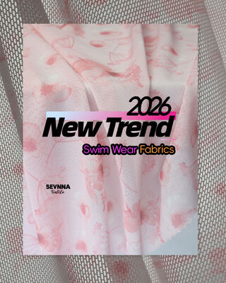 105gsm Eco Friendly Swimwear Fabric RT-4383