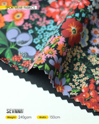 150cm Stretch UV-Protective Biking Fabric for Cycling SP7400
