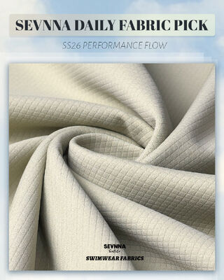 260gsm Recycled Polyester Jacquard Style Double Knit Fabric for Comfortable and Durable Textile Products