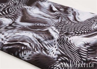 Snake Tiger Lilly Print Polyester Spandex Fabric Warp Stretch For Bikini Swim Suit