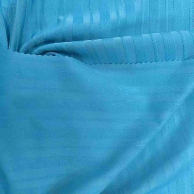 Customized Length Polyester Spandex Fabric 75D 20D Yarn For Active Wear