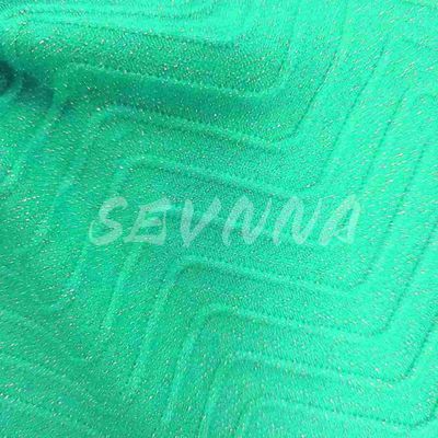 Machine Washable Sportswear Textile Fabric With Recycled Fiber Care Instructions