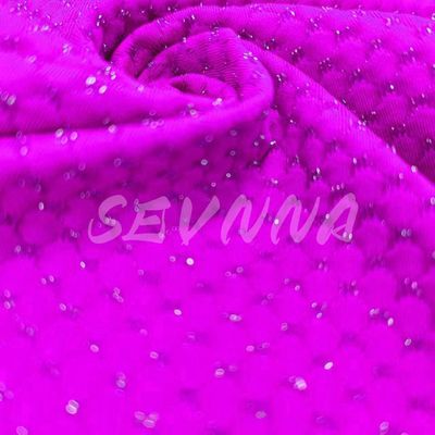 83%Recycled Nylon + 3%Metallic + 14%Spandex Nylon Spandex Fabric for Beach, Pool