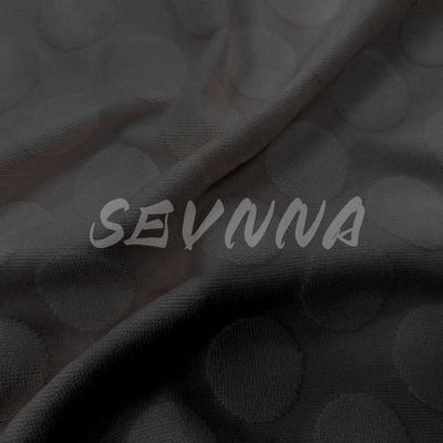 Breathable Customizable Recyclable Polyester Fabric Sustainable Softness 100cm
