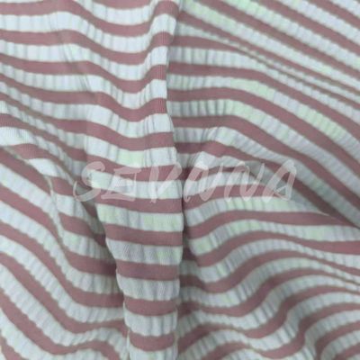 High Stretch Polyester Spandex Fabric For Swimwear 55%Recycled Polyester 40%Nylon 5%EL