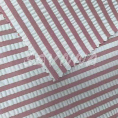 High Stretch Polyester Spandex Fabric For Swimwear 55%Recycled Polyester 40%Nylon 5%EL