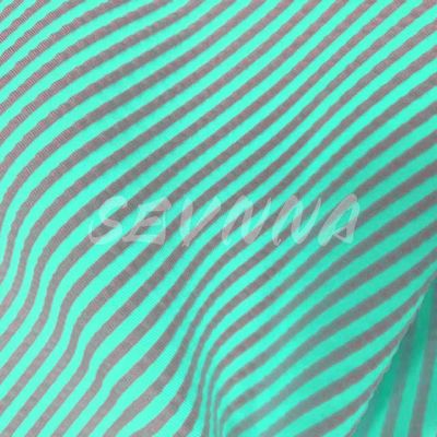 Density Recycled Polyester Double Knit Fabric Soft Comfortable for Summer/Autumn Apparel