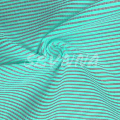 Density Recycled Polyester Double Knit Fabric Soft Comfortable for Summer/Autumn Apparel