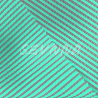 Density Recycled Polyester Double Knit Fabric Soft Comfortable for Summer/Autumn Apparel