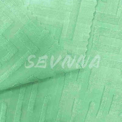 Stretchability Green Textiles Sport Bra Fabric for Yoga/Gym - Super Soft 250g Weight Solid Digital Print 132cm