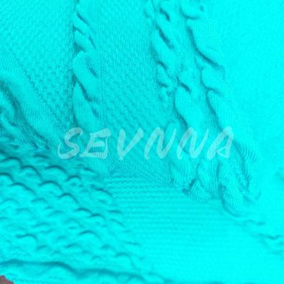 420GSM Customized Recycled Polyester Spandex Activewear Knit Fabric