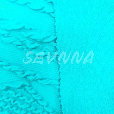 420GSM Customized Recycled Polyester Spandex Activewear Knit Fabric