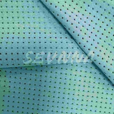 Seamless 80% Recycled Nylon 20% Spandex Sport Bra Fabric Stretch Solid / Digital Printed Textiles