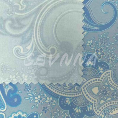 Eco Friendly Recycled Swimwear Fabric Stylish Floral Pattern Womens Regular Fit Beachwear Fabric