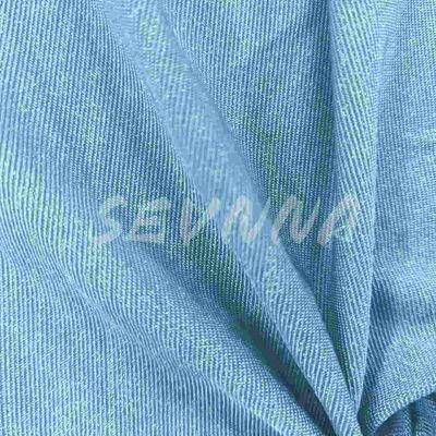 190gsm 81%Recycled Nylon + 10%Metallic9%Spandex Stretch Leggings Fabric for Everyday Wear