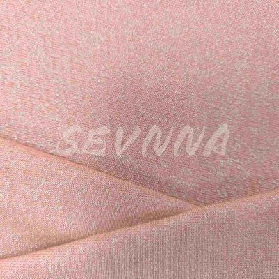 Metallic Blend Stretchy Nylon Spandex Fabric For Activewear