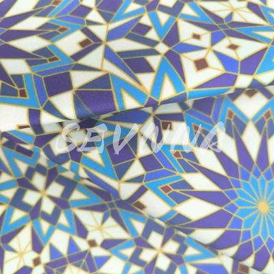 Stretchy Odor Resistant 400gsm Recycled Polyester Yoga Wear Fabric