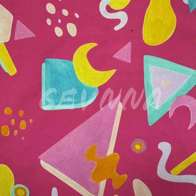 Nylon Spandex Swimwear Fabric With Flexible Fit