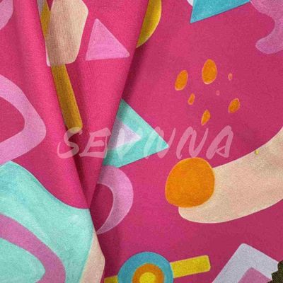Nylon Spandex Swimwear Fabric With Flexible Fit