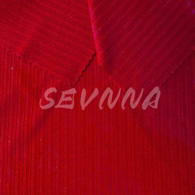 73% Recycled Nylon + 10%Silver Metallic + 17% Spandex Stripe Fabric RN-2335