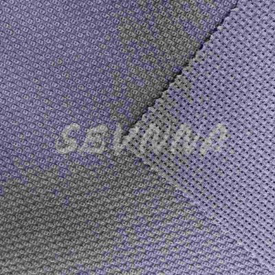83%Recycled Nylon + 10%Metallic + 7%Spandex Activewear Knit Fabric RN-2496