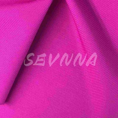 150cm Summer Dress Jacquard Double Warp Knit Fabric 88% Polyester Spandex