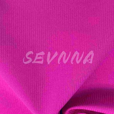 150cm Summer Dress Jacquard Double Warp Knit Fabric 88% Polyester Spandex