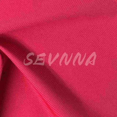 Soft And Comfortable Summer Two Ply Knitted Fabric / Double Knit Fabric 88% Polyesler 12% Spandex
