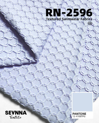 UV Protection Printed Recycled Lycra Fabric  Environmentally-Friendly