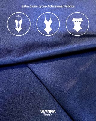 Anti Microbials Recycled Lycra Fabric Circular Knit For Sustainable Performance Wear