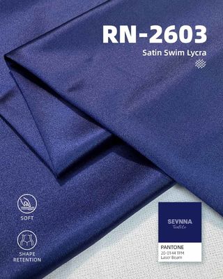 Anti Microbials Recycled Lycra Fabric Circular Knit For Sustainable Performance Wear