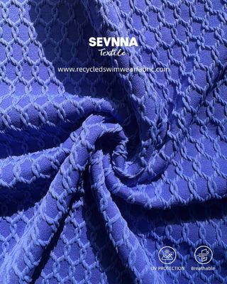 380gsm 49%Recycled Poly + 33% Nylon + 18%Spandex Recycled Polyester Fabric for Knit Circular