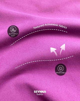 142cm Width Double Knit Fabric For Durable Clothing