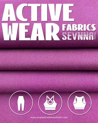 142cm Width Double Knit Fabric For Durable Clothing