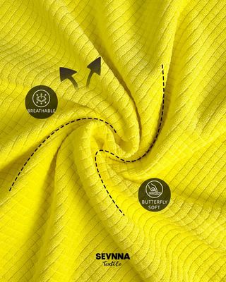 Go Green Recycled Polyester Fabric Sustainable And Durable  For Fashion Line