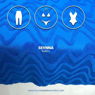 Chlorine Resistant Eco Friendly Swimwear Fabric For Swimwear Business