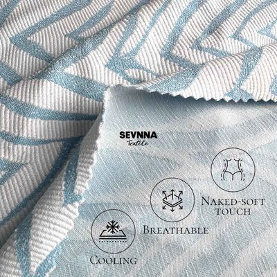 86%Recycled Polyester + 14%Spandex Double Knit Fabric RT-4224