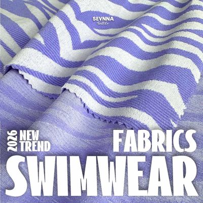Durable Polyester Spandex Fabric With High Stretch And Color Fastness 2-5 Grade