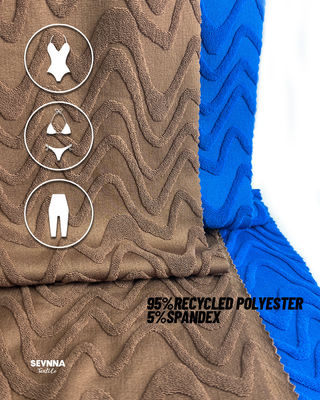 Spandex Fabric Durable Polyester Spandex Fabric Customized Length