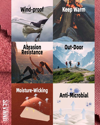 Breathable and Stretch Activewear Knit Fabric for Active Lifestyle