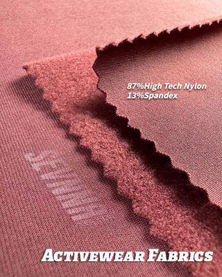 Breathable and Stretch Activewear Knit Fabric for Active Lifestyle