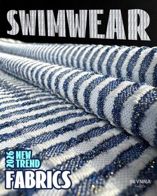 Spring Beach Recycled Swimwear Fabric For Eco-friendly Swimwear Choices